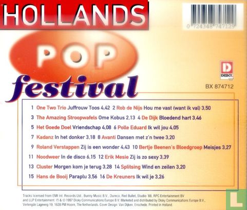 Hollands Pop Festival 1 - Afbeelding 2