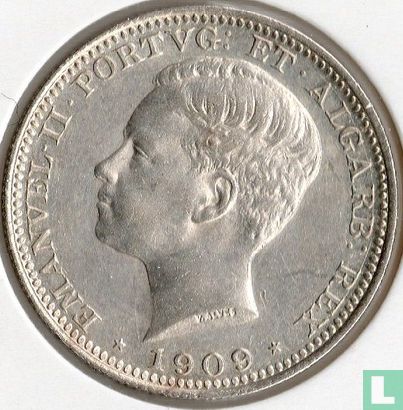 Portugal 200 réis 1909 - Afbeelding 1