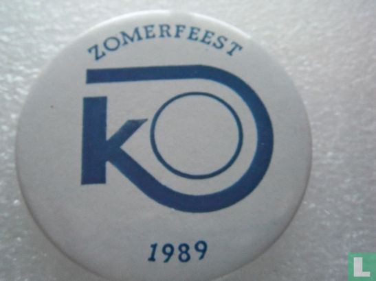 Zomerfeest KO  1989
