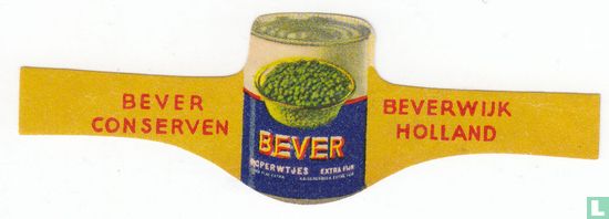 Beaver Peas extra fine - Beaver Preserves - Beverwijk Holland - Image 1
