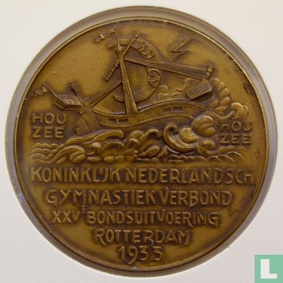 KNVG 25e Bondsuitvoering Rotterdam 1933 - Afbeelding 1