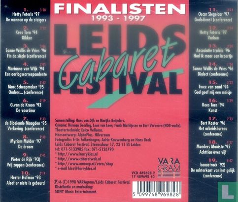 Leids Cabaret Festival - Finalisten 1993-1997 - Image 2