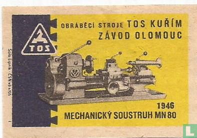 Mechanicky soustruh MN 80 - 1946