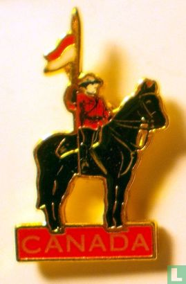 Canadian Mountie on Horseback