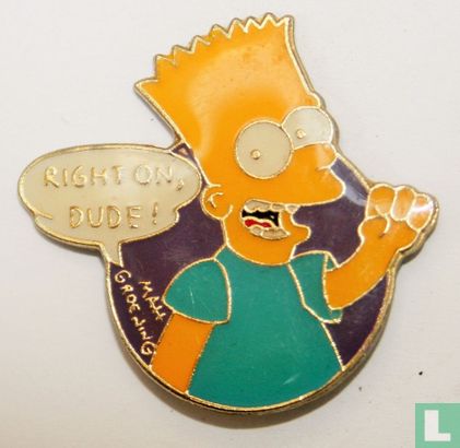 Right on, dude! (Bart Simpson)
