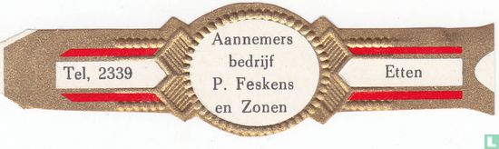Aannemersbedrijf P. Feskens en Zonen - Tel. 2339 - Etten - Image 1