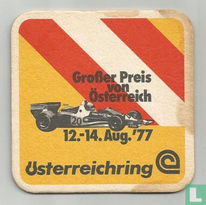 Österreichring alte Karikatur Postkarte Formel 1 Grand Prix Österreich