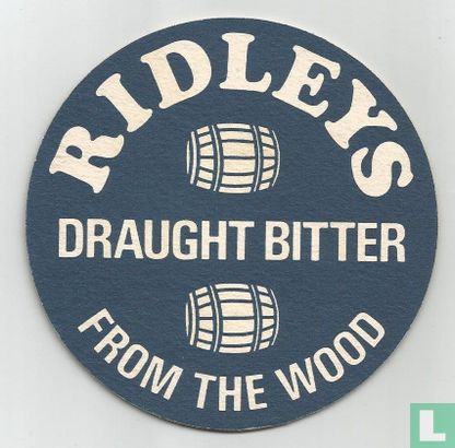 Ridleys draught bitter