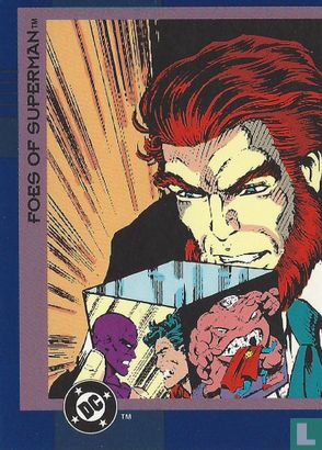 Foes of Superman: Card 1: Lex Luthor II / Parasite / Cerberus - Afbeelding 1