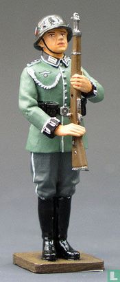 Wehrmacht Soldier on Parade (1939)