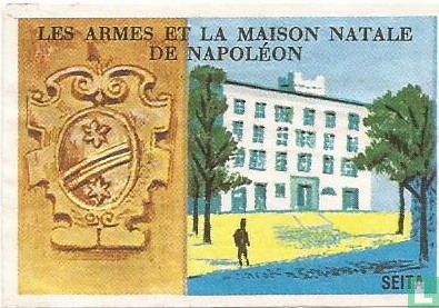 Les Armes et la maison natale de Napoléon