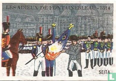 Les adieux de Fontainebleau -1814