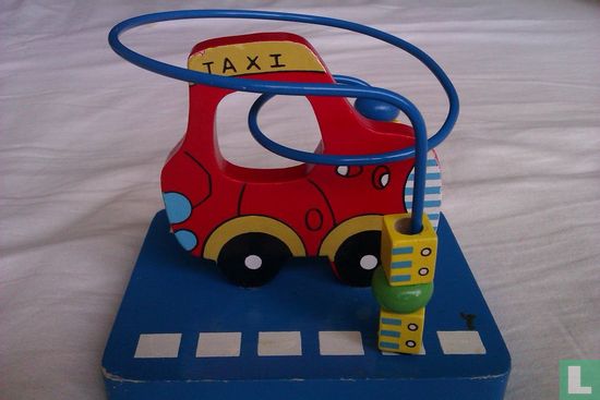 Spiraal met blokjes en Taxi - Afbeelding 1