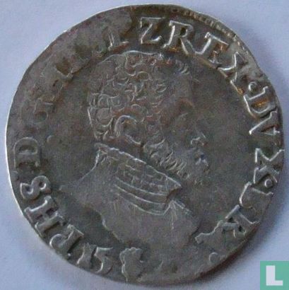Brabant 1/10 philipsdaalder 1576  - Afbeelding 1