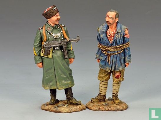 Cossack Feldgendarmerie with Prisoner - Image 1
