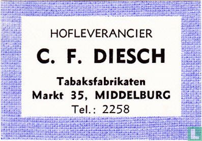 Hofleverancier C.F. Diesch