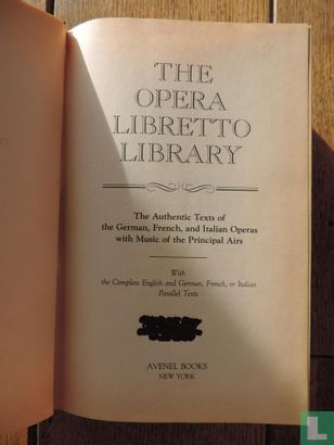 The Opera Libretto Library - Afbeelding 2