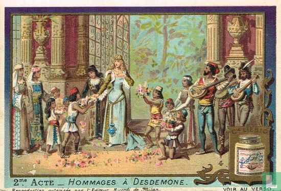 2me Acte - Hommage à Desdemone