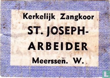 Zangkoor St. Joseph arbeider - Image 2