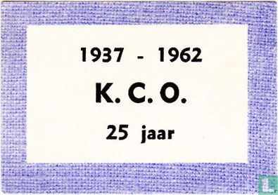 K.C.O. 25 jaar