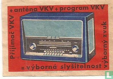 Prijimac VKV - antena VKV - program VKV - vyborne slysitenost... - Afbeelding 1