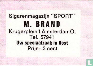 Sigarenmagazijn "Sport" - M. Brand