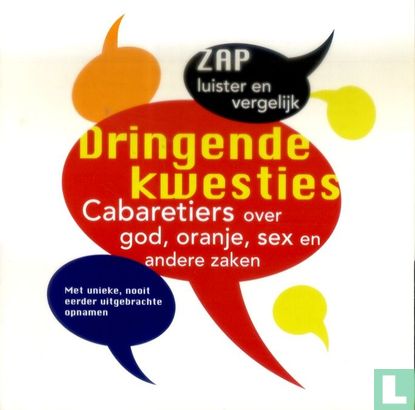 Dringende kwesties - Cabaretiers over God, Oranje, sex en andere zaken - Image 1