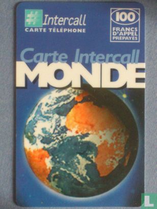 Carte Intercall Monde - Image 1