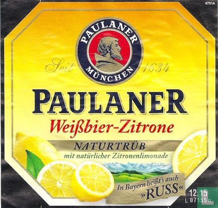 Paulaner Weißbier-Zitrone
