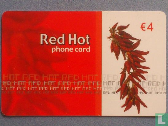 Red Hot phone card - Image 1