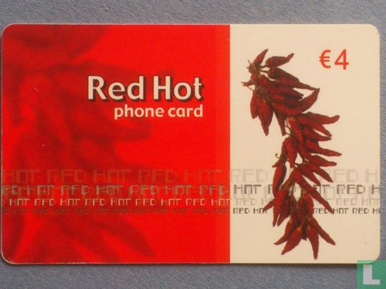 Red Hot phone card - Afbeelding 1
