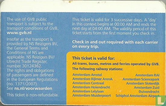 3-Day Amsterdam Travel Ticket - Bild 2
