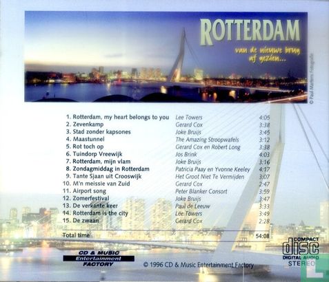 Rotterdam van de nieuwe brug af gezien... - Image 2