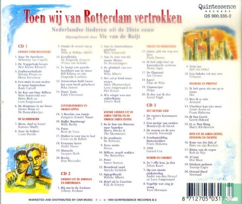 Toen wij van Rotterdam vertrokken - Nederlandse liederen uit de 20ste eeuw - Afbeelding 2