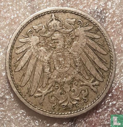 Empire allemand 10 pfennig 1905 (F) - Image 2