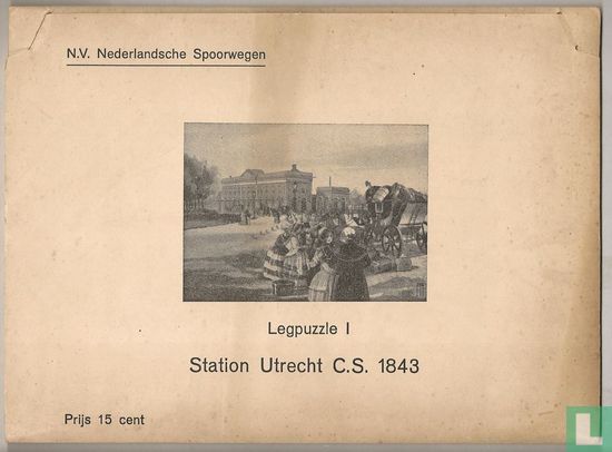Station Utrecht C.S. 1843 - Image 1