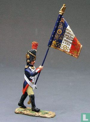 Guard Officer with Flag  