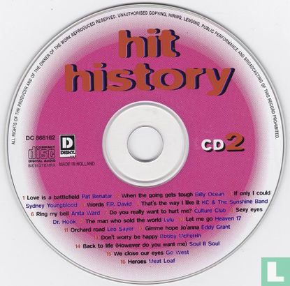 Hit History CD2 - Afbeelding 3