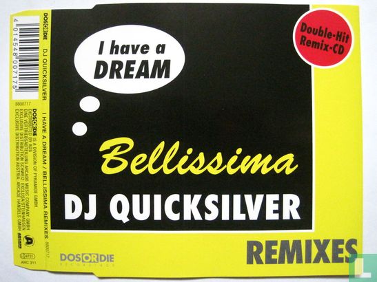 I Have a Dream / Bellissima - Remixes - Afbeelding 1