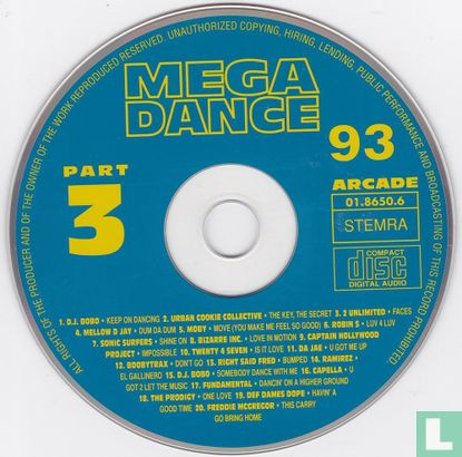 Mega Dance 93 - Part 3 - Afbeelding 3
