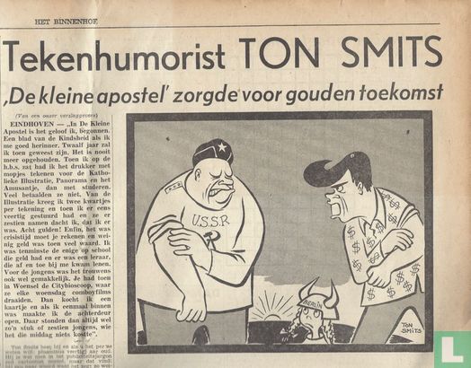 Tekenhumorist Ton Smits - 'De kleine apostel' zorgde voor gouden toekomst - Image 1