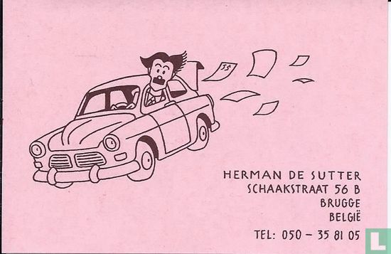 Visitekaartje Herman de Sutter
