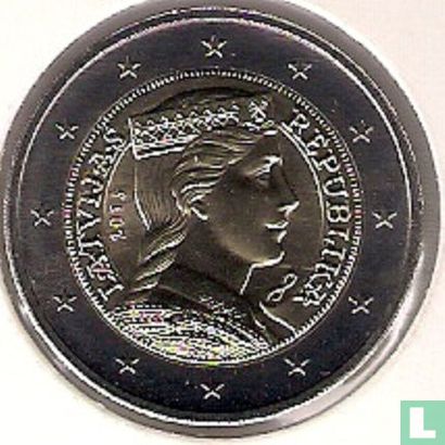 Letland 2 euro 2015 - Afbeelding 1
