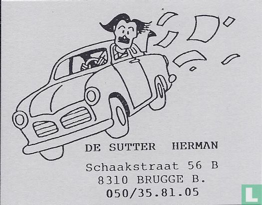 Visitekaartje Herman de Sutter 