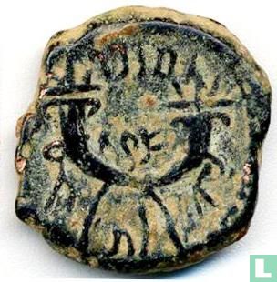 Nabataea  King Malichus II (& Shugailat II)  40-70 CE - Afbeelding 2