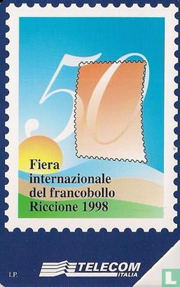 Riccione 1998 Europa Card Show - Francobollo - Bild 1