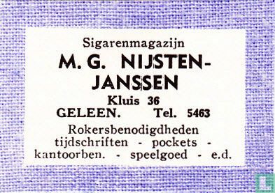 Sigarenmagazijn M.G. Nijsten-Janssen
