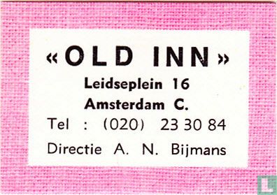 "Old Inn" - A.N.Bijmans