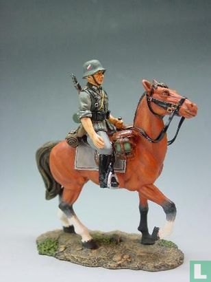 Mounted Rifleman with Helmet Looking Ahead  
