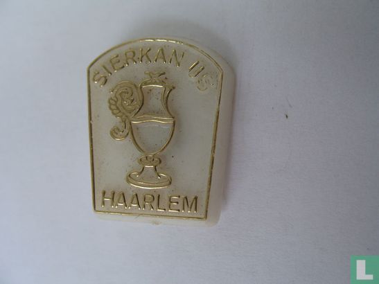 Sierkan IJs Haarlem [gold on white]